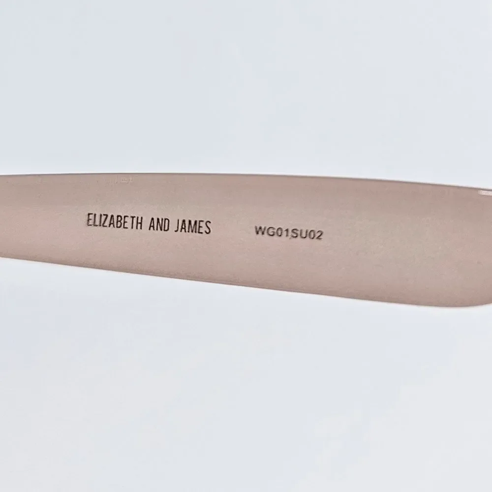 ELIZABETH &‎ JAMES Pink Square Cat Eye Fashion Sunglasses - NWT